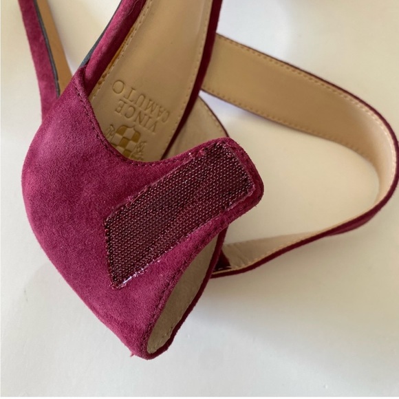 Vince Camuto Carlotte Suede Leather Pointed Toe Pumps - Picture 13 of 13